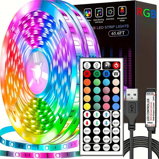 Led Strip Lights with 24/44 Key Remote Control